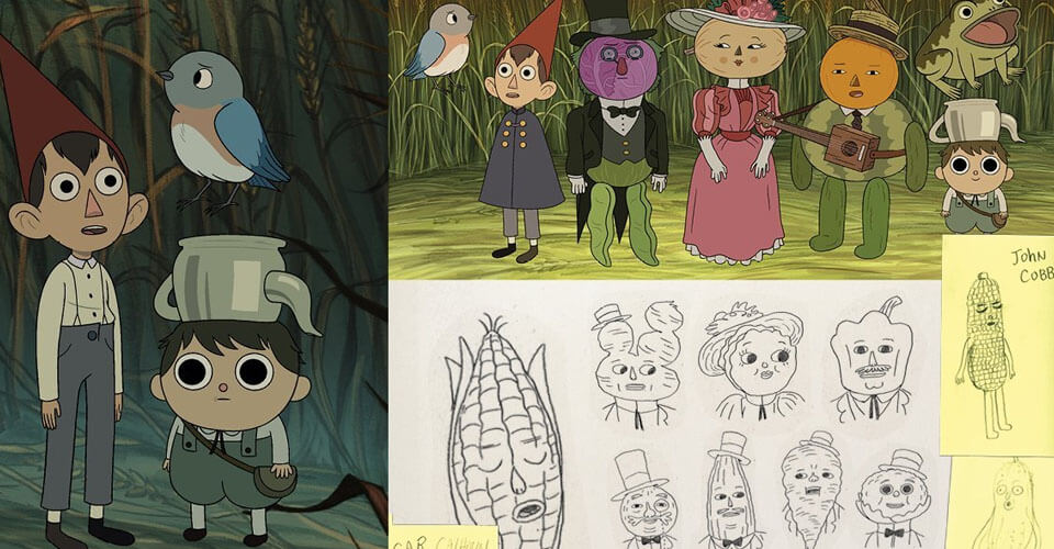 Diseño y Arte Conceptual de Over the Garden Wall