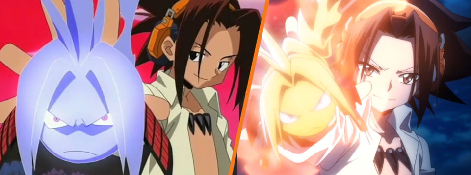 COMPARATIVO ANIMES SHAMAN KING