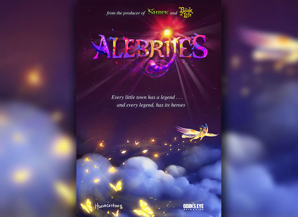 poster promocional película Alebrijes