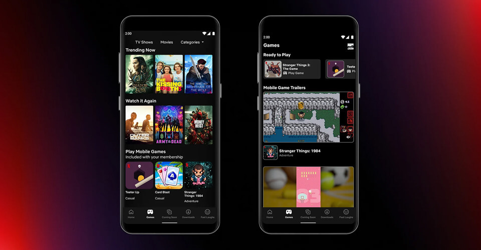 Videojuegos de Netflix Próximamente Disponibles en Android