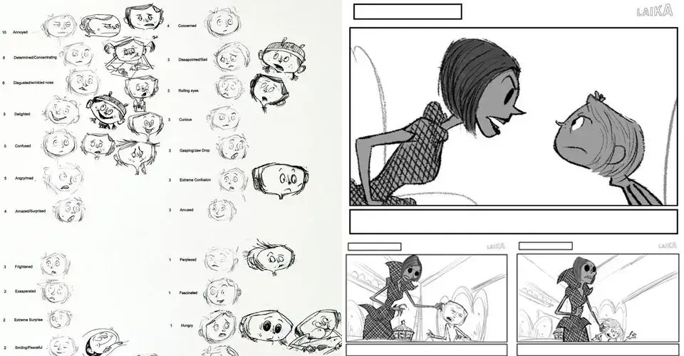 Diseño y Arte Conceptual en Coraline y la Puerta Secreta