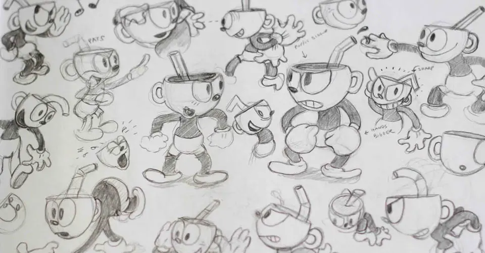 Arte Conceptual y Diseño en Cuphead