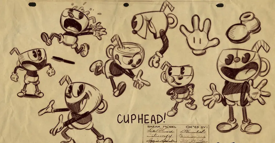 Arte Conceptual y Diseño en Cuphead