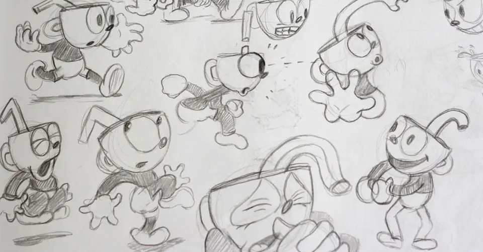 Arte Conceptual y Diseño en Cuphead