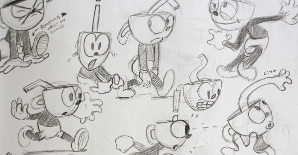 Arte Conceptual y Diseño en Cuphead