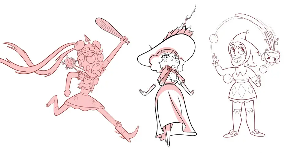 Arte Conceptual y Diseño en Star vs the Forces of Evil