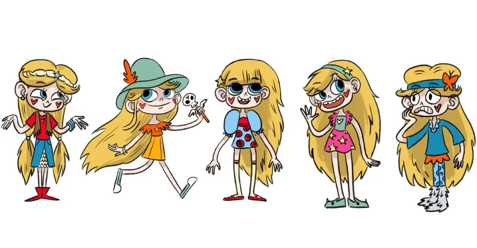 Arte Conceptual y Diseño en Star vs the Forces of Evil