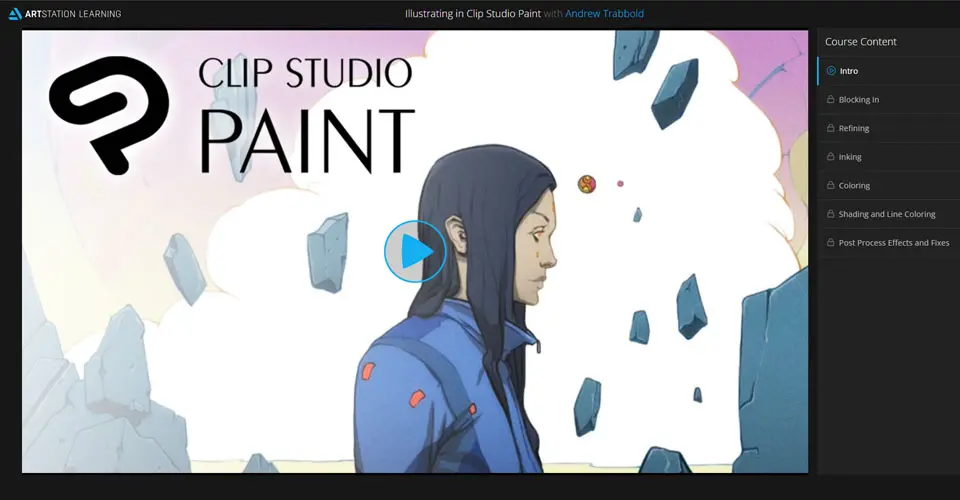 Cursos Gratis de Clip Studio Paint en ArtStation