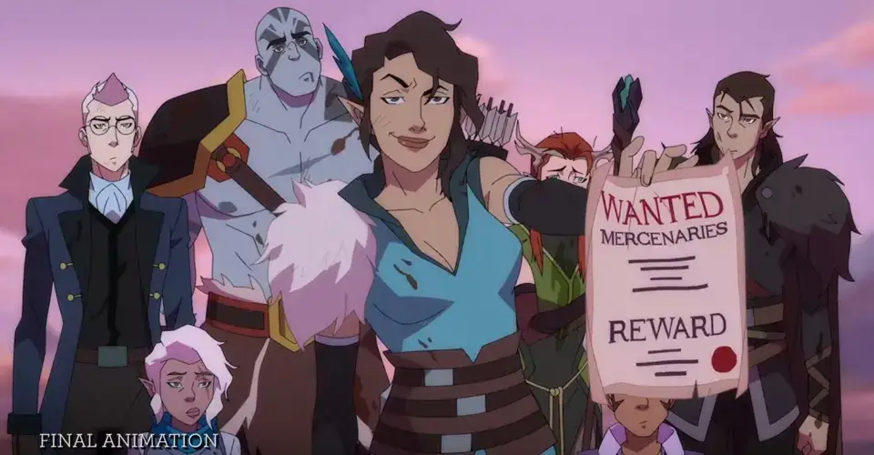 Personagens e Cenários de The Legend of Vox Machina