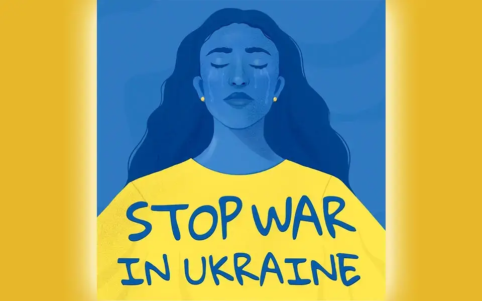 ”The Stop War in Ukraine Lady” - Ilustradores y Artistas de Todo el Mundo Muestran su Apoyo a Ucrania