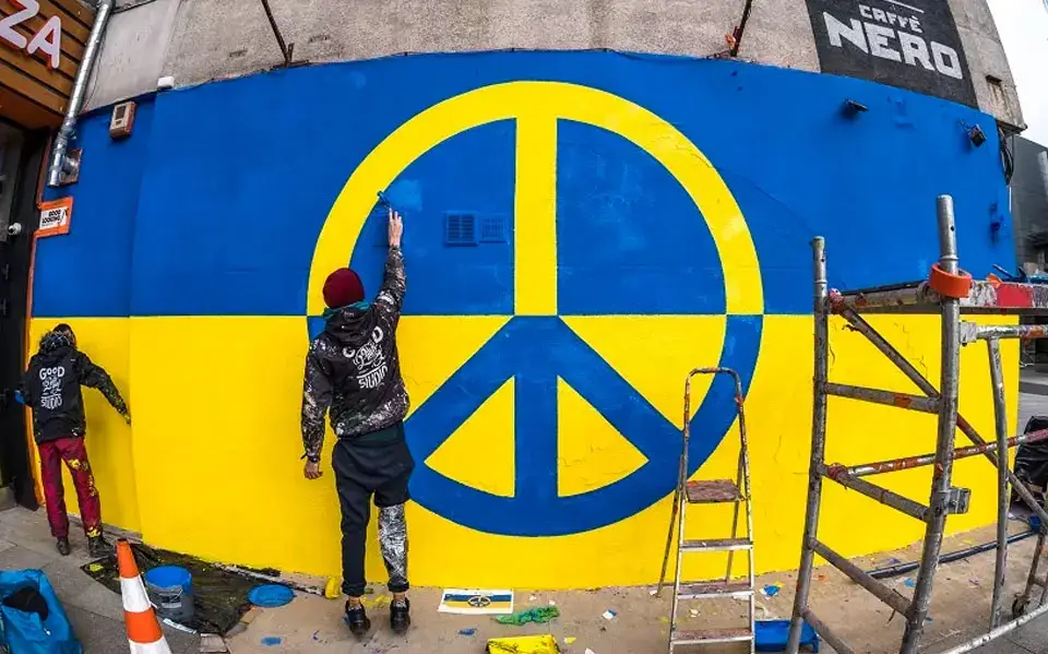 Foto: Michał Dziurkowski - Ilustradores y Artistas de Todo el Mundo Muestran su Apoyo a Ucrania