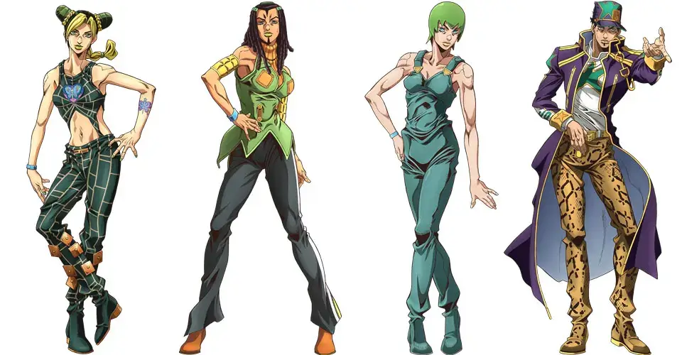 Arte y Diseño de Personajes en Jojo’s Bizarre Adventure: Stone Ocean