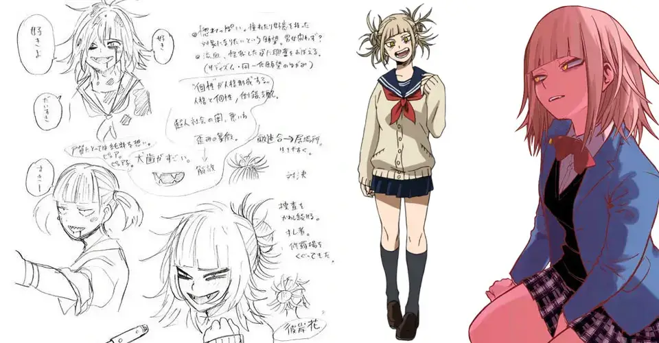 Arte y Diseño de Personajes en My Hero Academia