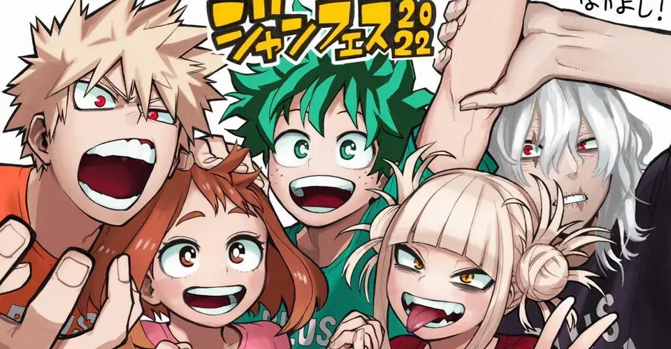 Arte y Diseño de Personajes en My Hero Academia