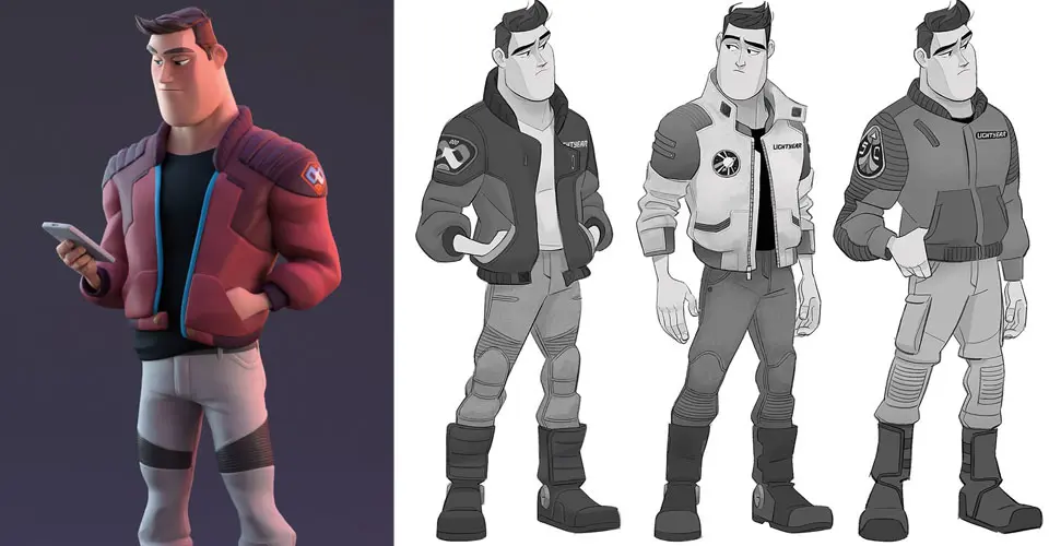 Lightyear: Diseño de Personajes y Arte Conceptual 