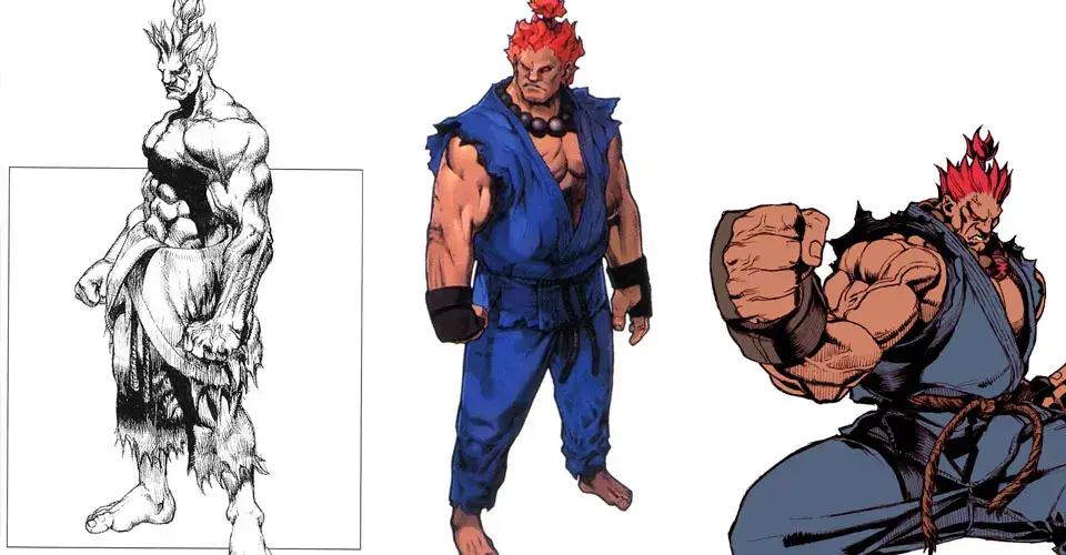 Personajes de Street Fighter: Arte Conceptual y Diseño