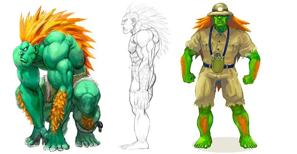 Personajes de Street Fighter: Arte Conceptual y Diseño