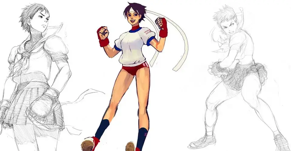 Personajes de Street Fighter: Arte Conceptual y Diseño