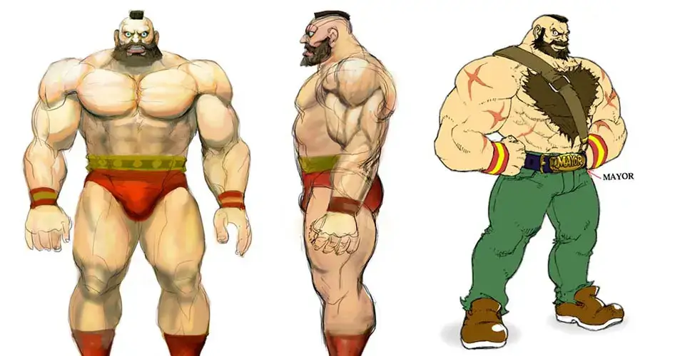 Personajes de Street Fighter: Arte Conceptual y Diseño