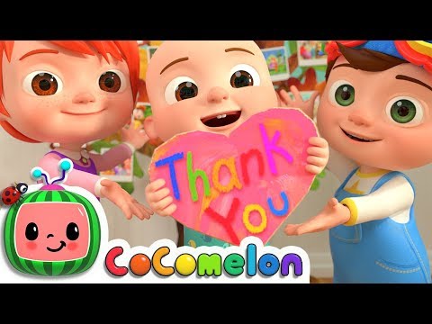 Thank You Song | CoComelon Nursery Rhymes &amp; Kids Songs