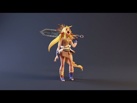 Viking Girls - Zbrush Timelapse