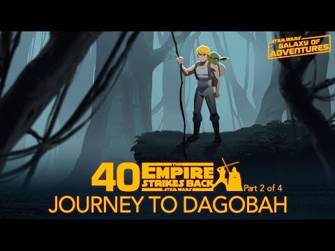 Luke Skywalker Trains with Master Yoda | Star Wars Galaxy of Adventures