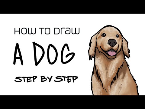 How to draw a dog step by step - Wacom Tutorial