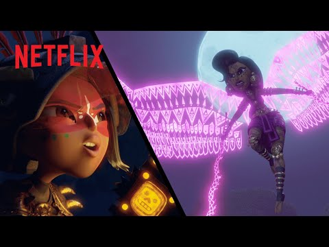 La batalla de Maya y la Diosa Acat en Isla Luna | Maya y los Tres