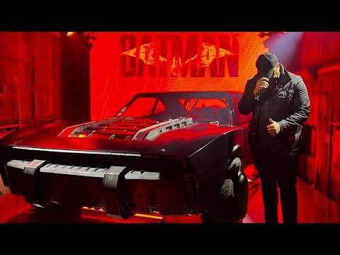 The REAL Batmobile V8 2022 from new The Batman Warner Bros Movie | Exclusive Preview in The Batcave