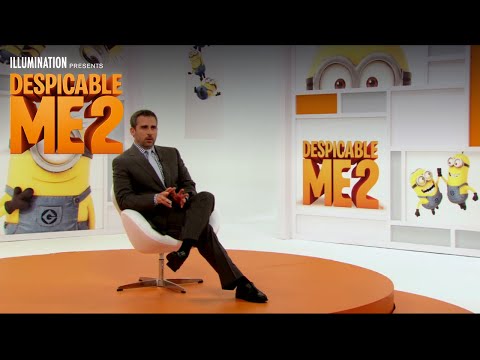 Despicable Me 2 | Steve Carell Explains 3D Animation | Illumination