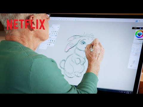 How to Draw Bungee with Glen Keane | Over the Moon | Netflix After School