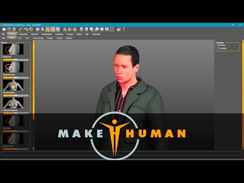 MakeHuman – Free &amp; Open Source Character Creator
