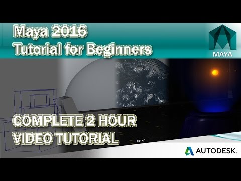 Maya Tutorial for Beginners 2016 | 2017