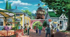 Parque Temático de Studio Ghibli En Construcción