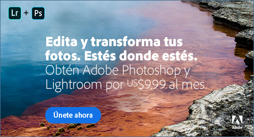 Adobe Photoshop y Lightroom a Precio Especial