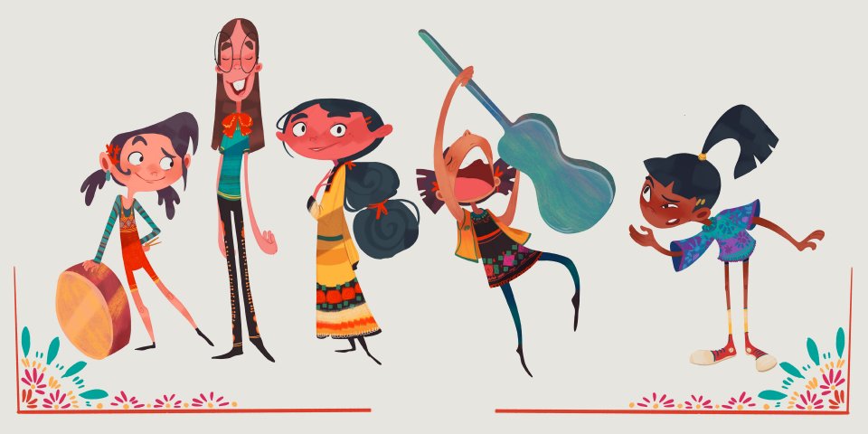 "Las Catrinas" por Vanessa Morales