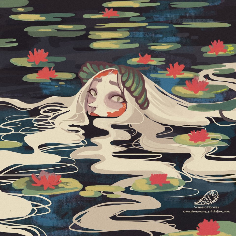 "Waterlilly" por Vanessa Morales