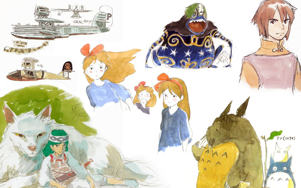 Arte Conceptual de Studio Ghibli