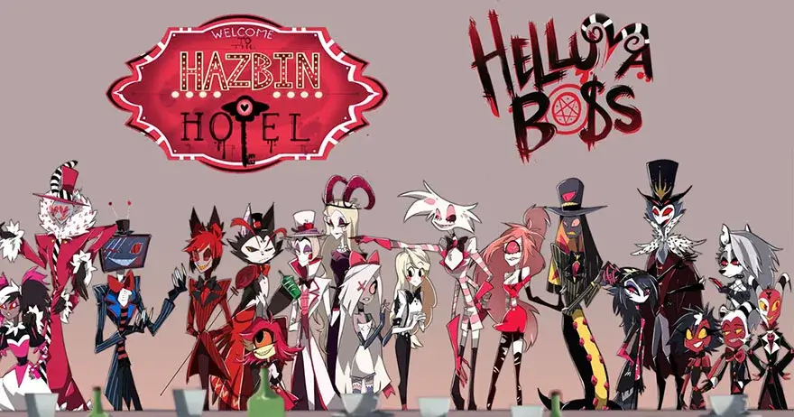 Series Animadas de Hazbin Hotel y Helluva Boss