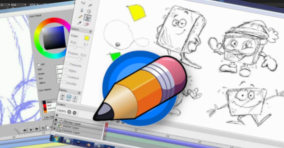 Pencil2D: Programa Gratuito de Animación 2D