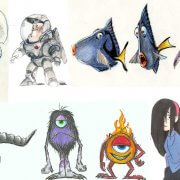 Arte Conceptual y Diseño de Personajes en Pixar