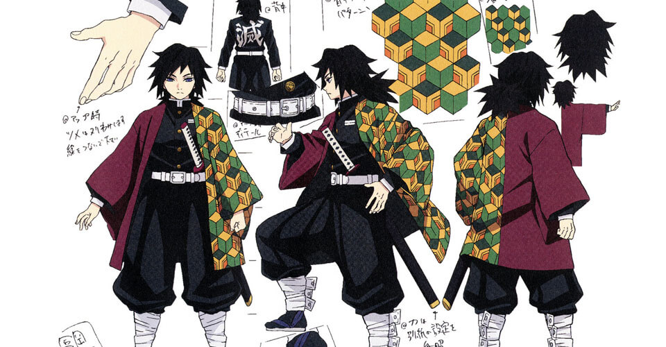 Diseño de Personajes y Arte Conceptual de Demon Slayer: Kimetsu no Yaiba