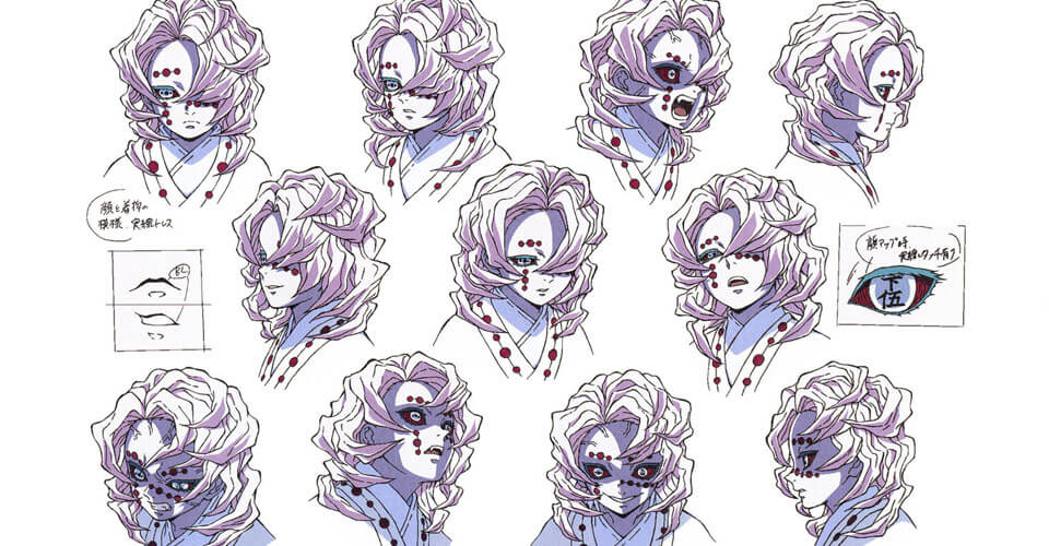 Diseño de Personajes y Arte Conceptual de Demon Slayer: Kimetsu no Yaiba