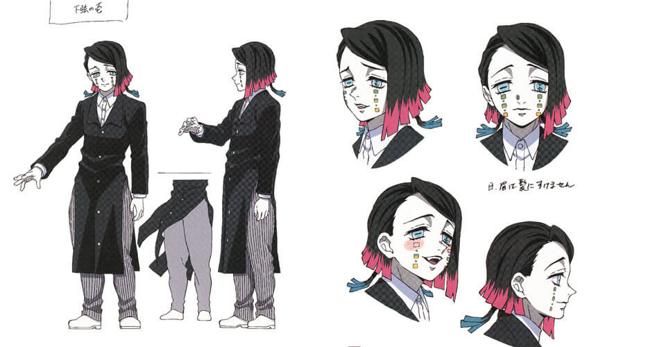 Diseño de Personajes y Arte Conceptual de Demon Slayer: Kimetsu no Yaiba