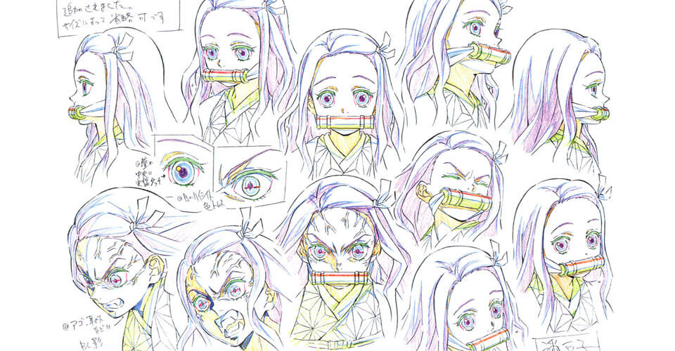 Diseño de Personajes y Arte Conceptual de Demon Slayer: Kimetsu no Yaiba