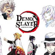 Diseño de Personajes y Arte Conceptual de Demon Slayer