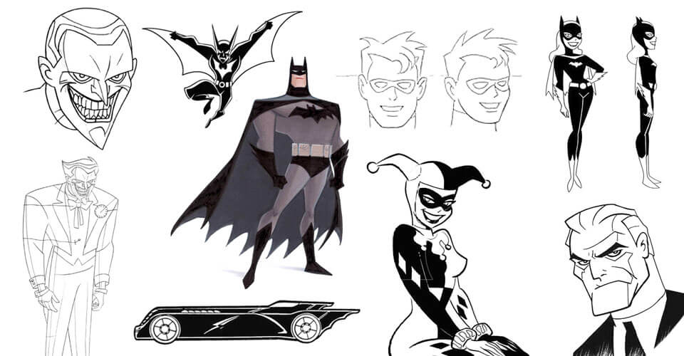 Diseño y Arte Conceptual en las Series Animadas de Batman