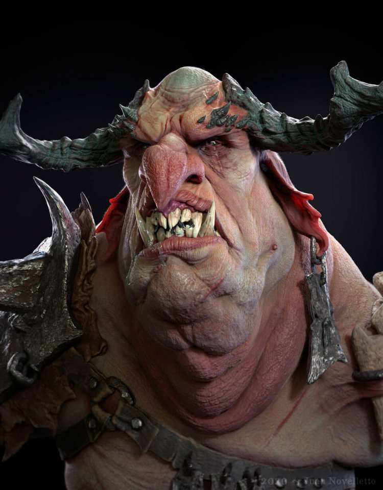 juan-novelletto-Troll-Bust