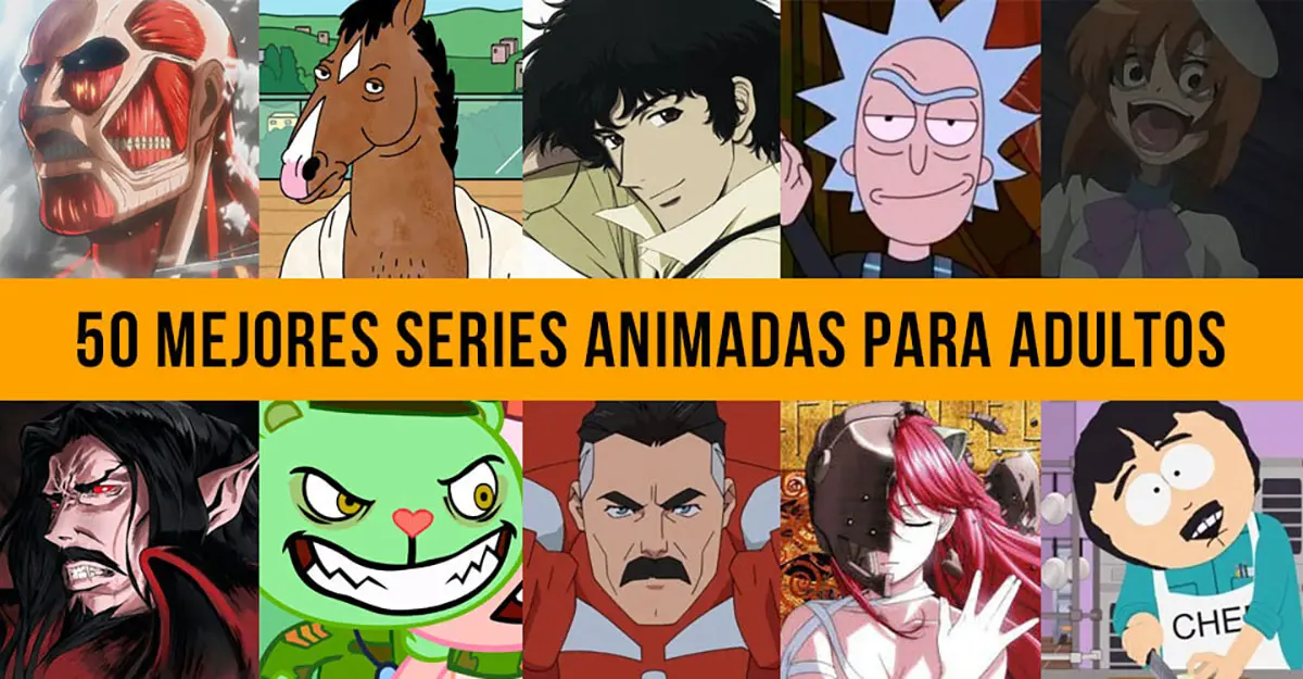 50 Mejores Series de Anime para Adultos