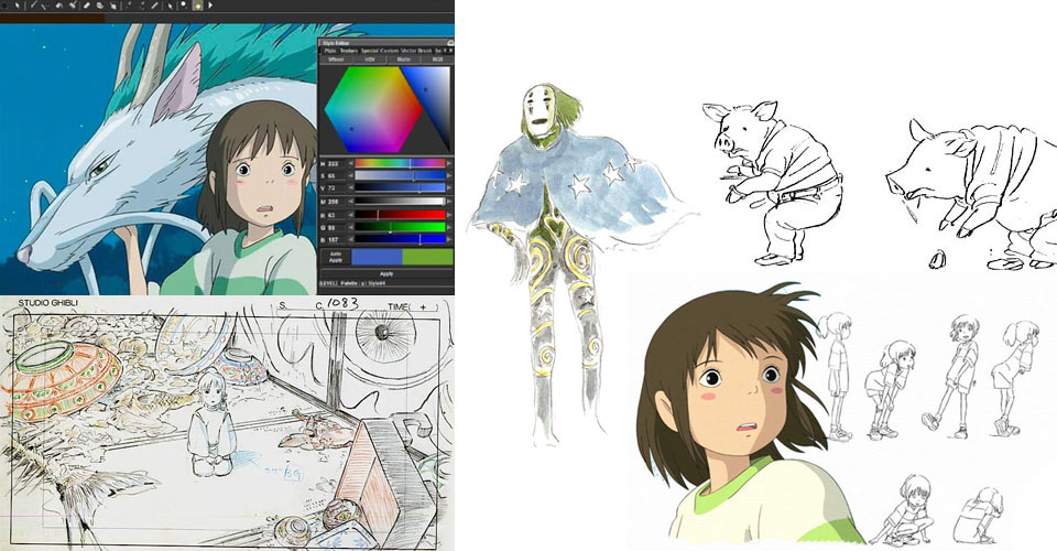 Detrás de Cámaras: La Animación en El Viaje de Chihiro
